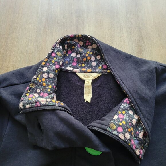 Matilda Jane Womens A Million Little Things Jacket Sz Medium Blue  Button Up - Picture 5 of 9